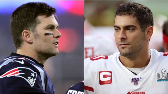 Could the 49ers swap Jimmy Garoppolo for Tom Brady?
