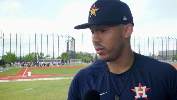 Carlos Correa says Astros won World Series 'fair and square' - ESPN