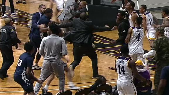 Prairie View A&M and Jackson State get in postgame brawl