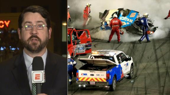 Silence fell over Daytona after Newman's crash - McGee