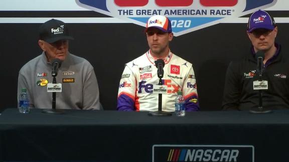 Hamlin, Gibbs react to Newman's crash