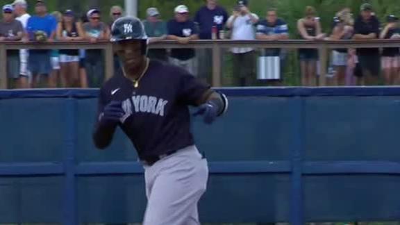 Andujar homers in first game back from injury