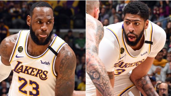 AD, LeBron fuel Lakers past rival Celtics