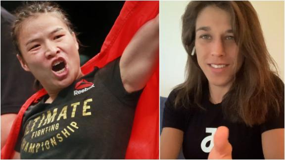 Jedrzejczyk sheds light on strategy vs. Weili