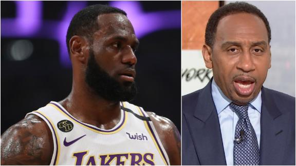 Why Stephen A. was unimpressed by LeBron's performance vs. Zion