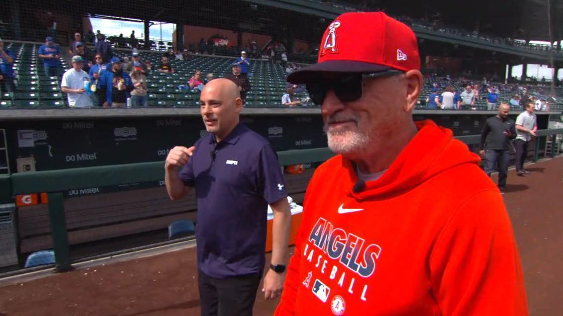 In Chicago with the Angels, Maddon returns still proud of Cubs' historic run