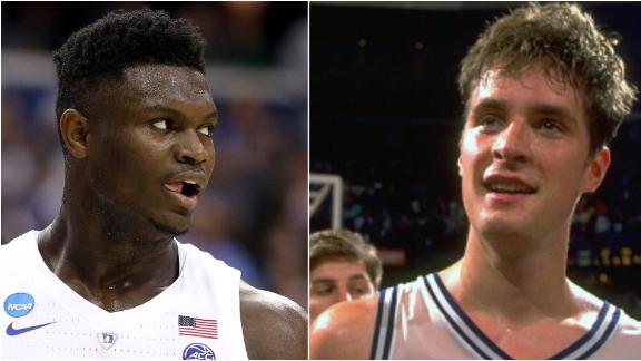 Could Zion top Duke legend Laettner in bracket matchup?