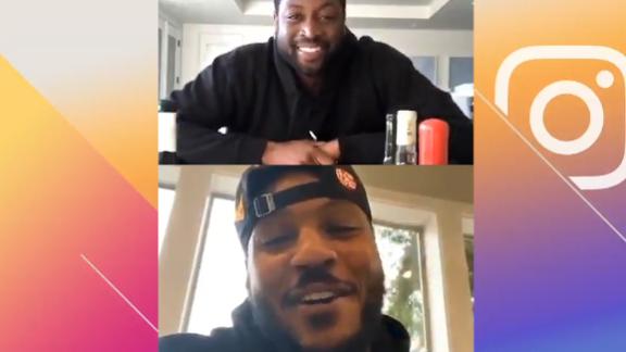 Melo tells Wade the story of how he first earned Kobe's respect