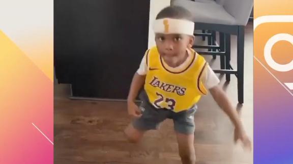 This might be the best LeBron impersonation yet