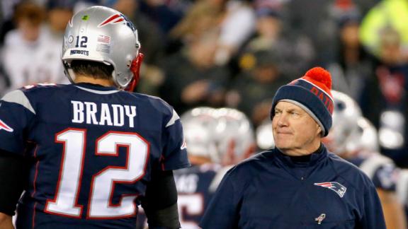 Why the numbers suggest Brady might have a clear advantage over Belichick