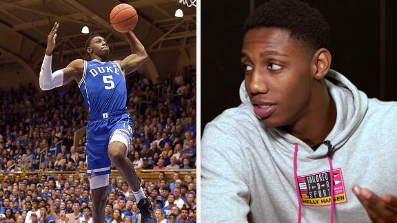 RJ Barrett breaks down highlights from Duke