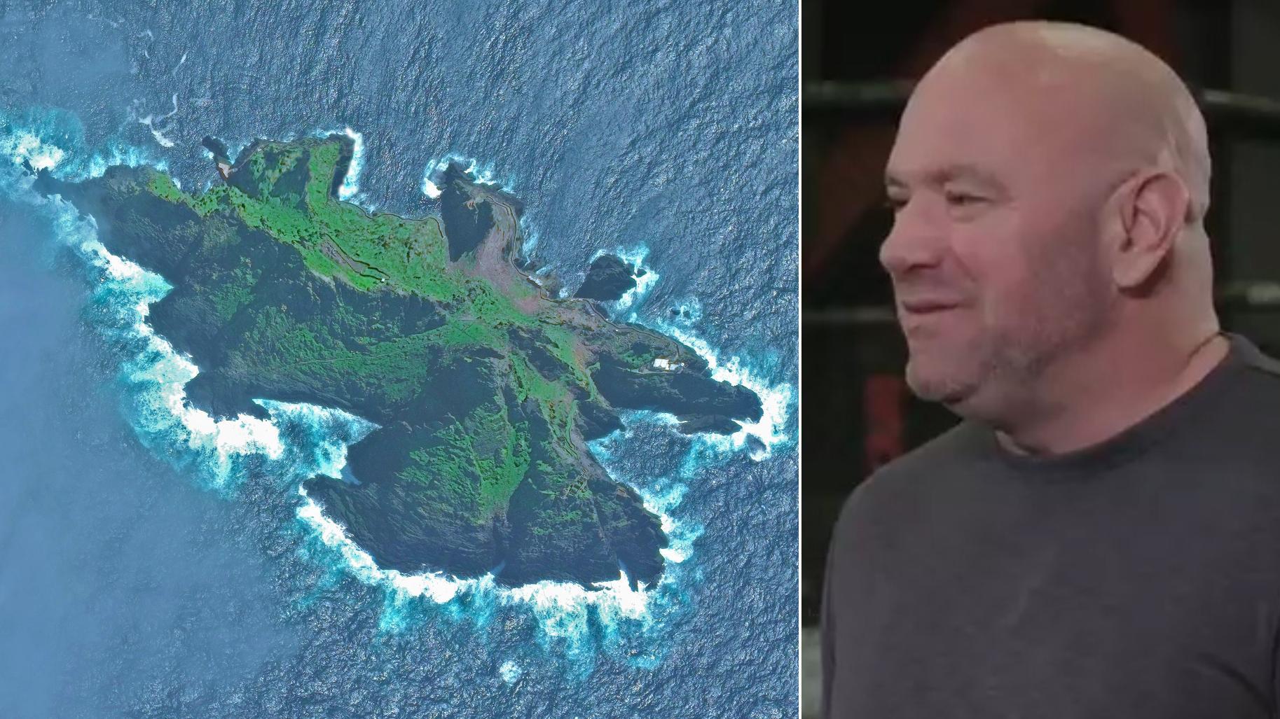 Dana White explains how fight island came to be