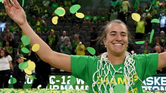 The numbers behind Sabrina Ionescu's remarkable career