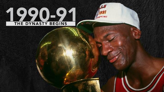 The Bulls' dynasty begins: MJ's dominant 1990-91 season