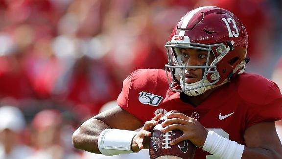 Tua Tagovailoa's stats compared to fellow 2020 draftee quarterback Justin  Herbert paint a surprising picture