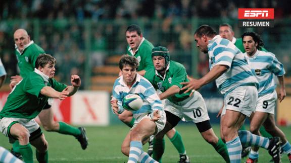 Ligadura Óptima Convocar El compacto del histórico triunfo de Los Pumas sobre Irlanda 28 a 24 en la  RWC 1999 - ESPN Video