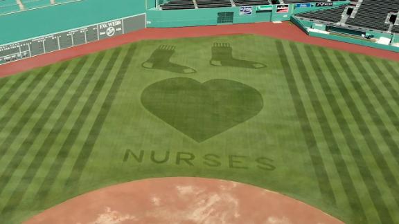 VIDEO: Hanson nurse wins $10,000 at Fenway Park