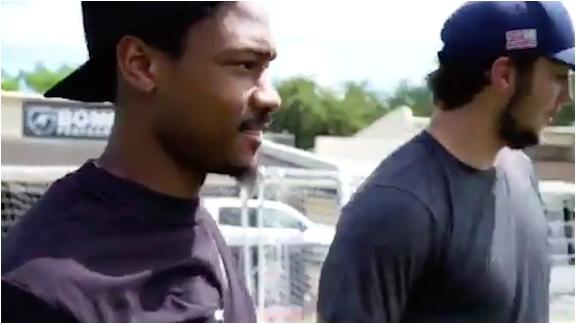 Stefon Diggs And Josh Allen Meet For First Time Espn Video Espn .anthony allen davonte allen josh allen josh allen busta anderson colt anderson derek brandon deaderick jordan devey patrick dimarco patrick dimarco stefon diggs boobie dixon.