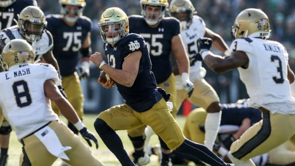 Golic Jr. thrilled about Notre Dame-Navy game relocation