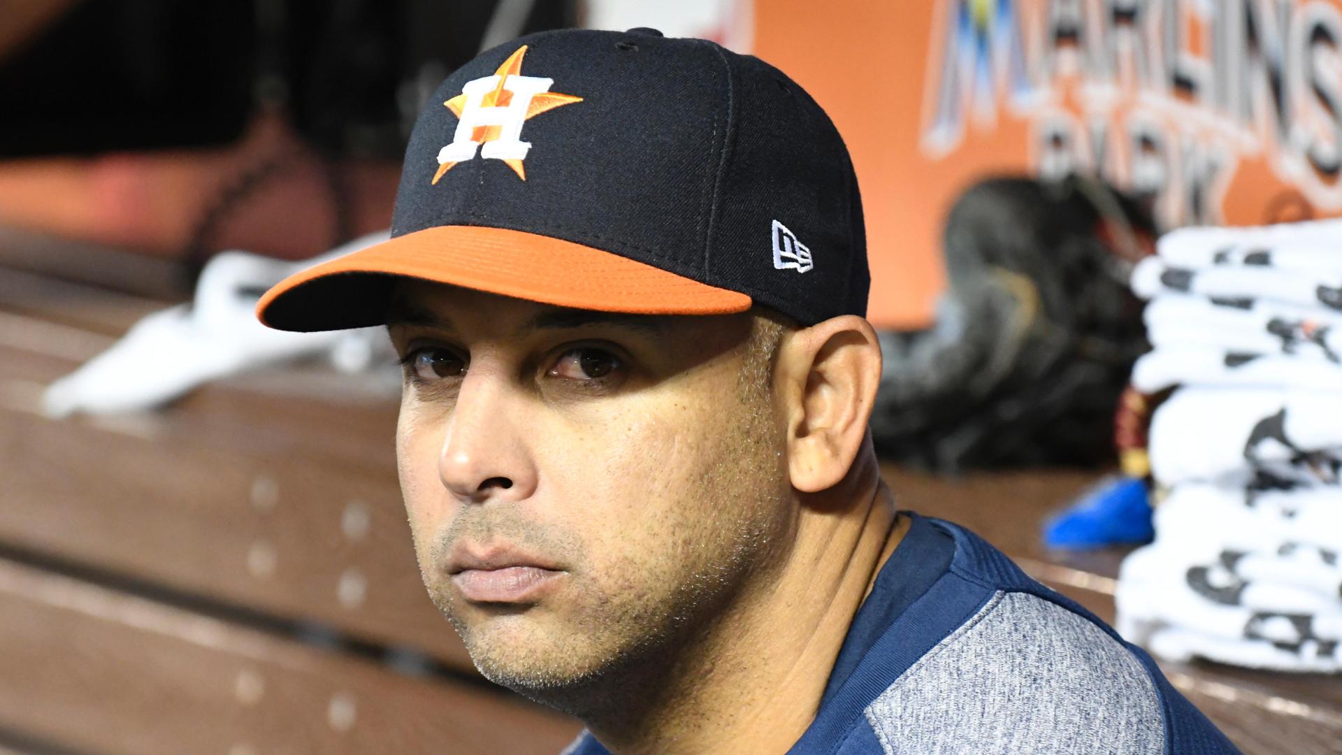 Astros cheating scandal: Alex Cora says it wasn't just a two-man show