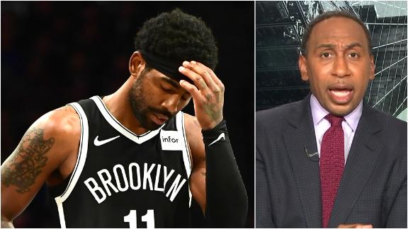 Stephen A. sounds off on Kyrie's statement