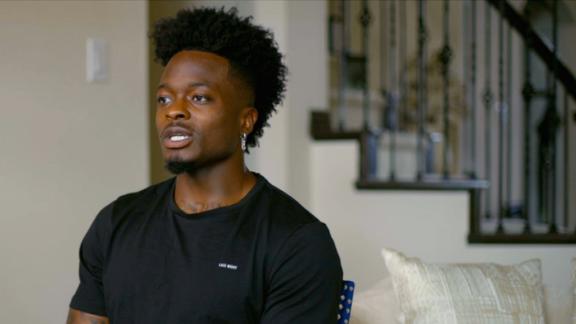 Philadelphia Eagles receiver Marquise Goodwin and wife Morgan persevere  through pain for the promise of family - ABC7 San Francisco