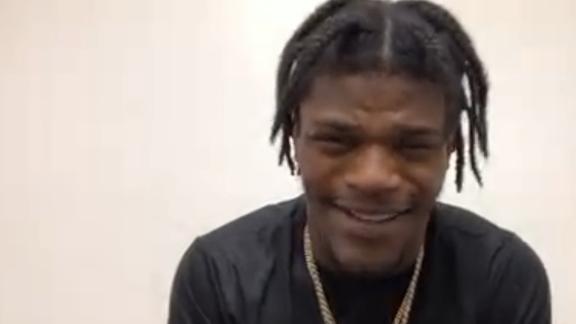 Lamar Jackson in disbelief over his Madden rating