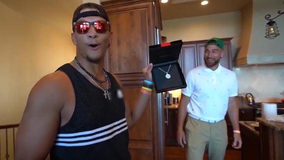 Chiefs' Patrick Mahomes and Travis Kelce Are BFFs On and Off the Field