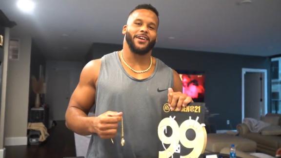Aaron Donald Remains In The Madden 99 Club For The Fourth Straight Season Espn Video Espn