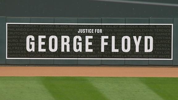 Twins, Cardinals stop play at 8:46 to honor George Floyd - ESPN ...