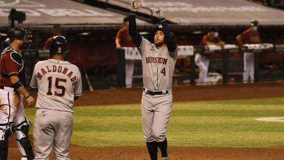 Kole Calhoun hits 2 home runs to lead Diamondbacks over Astros