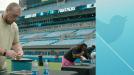 El Bank of America Stadium alberg� la competencia en la que el novato Yetur Gross-Matos brill�.