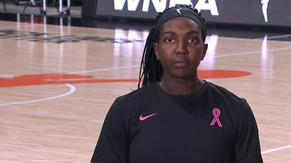 WNBA players wear shirts with 'bullet holes' to protest Jacob