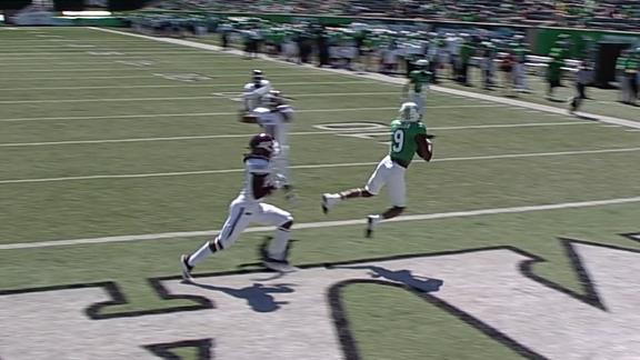 Wells Connects With Keaton For A 21 Yard Marshall Td Espn Video Espn