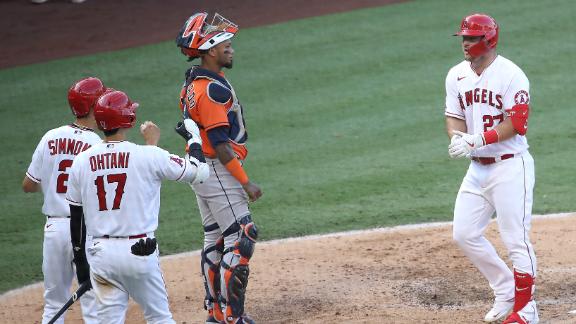 Mike Trout hits 300th home run to become Angels' all-time leader