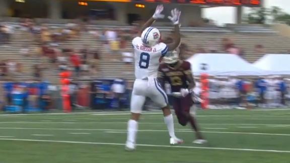 SMU Holds on to Win First Game at Texas State, 31-24 – NBC 5 Dallas-Fort  Worth