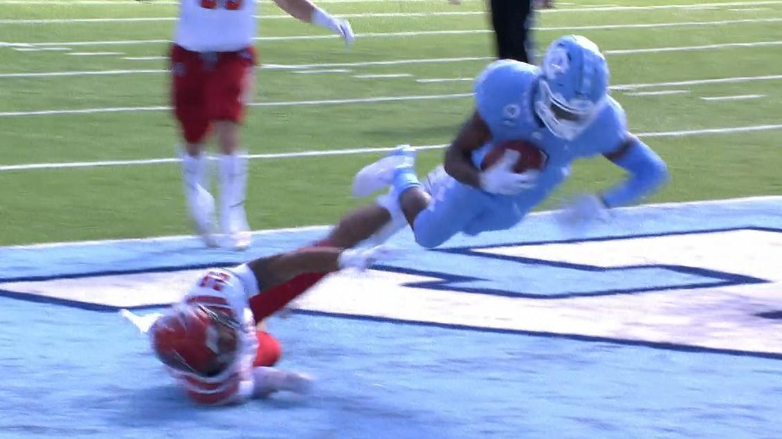 NC State's wide-open TD turns into wild UNC INT