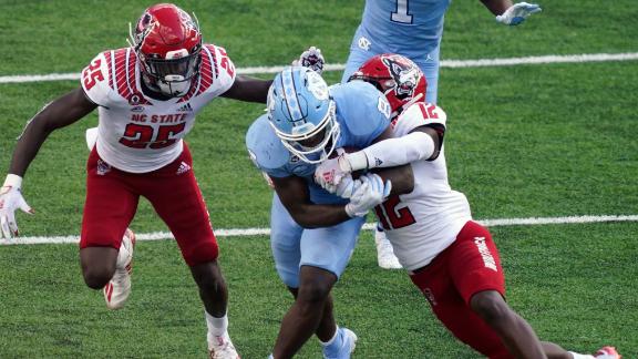 NC State's Emeka Emezie Highlights Against UNC 