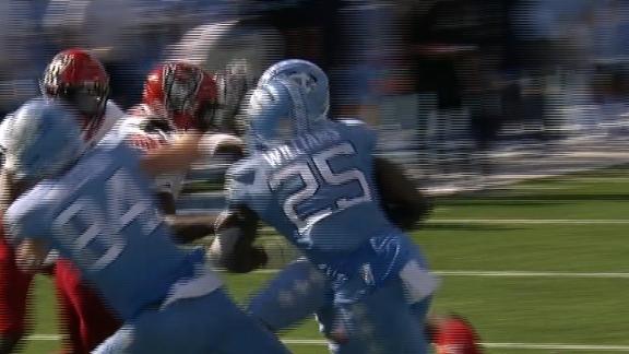 NC State's Emeka Emezie Highlights Against UNC - Stadium