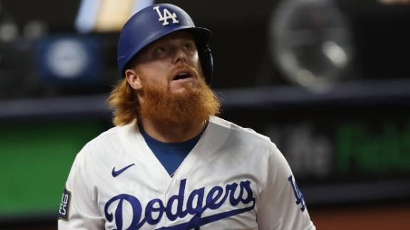 Justin Turner reportedly tested positive for COVID-19, pulled during Game 6