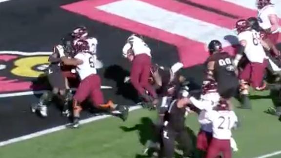 Va Tech Takes Early Lead On Hooker S Td Espn Video Espn