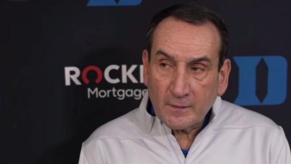 Duke coach Mike Krzyzewski questions playing basketball games during coronavirus pandemic ...