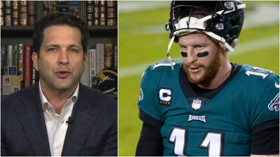 How did the Eagles, Colts come to an agreement on trading Wentz?