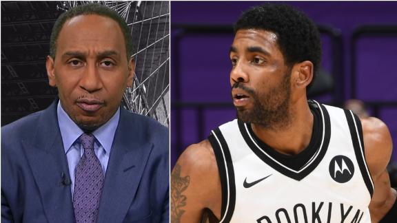 Stephen A. calls Kyrie the best show in basketball