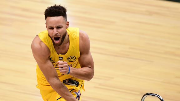 Stephen Curry Wins 2021 MTN DEW Three-Point Contest