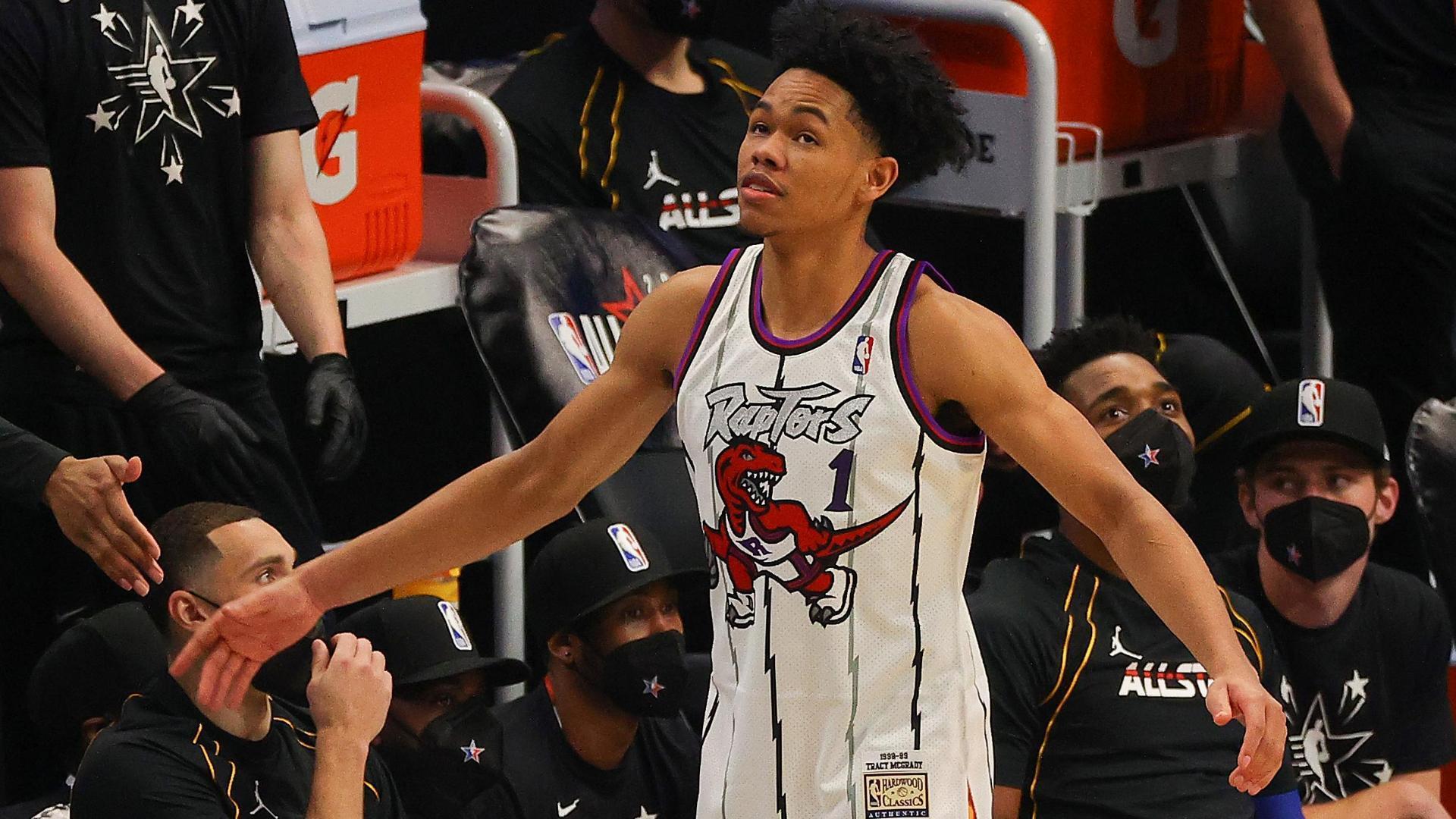 Portland Trail Blazers Anfernee Simons Blows A Kiss To Rim In Winning Nba Dunk Contest Abc7