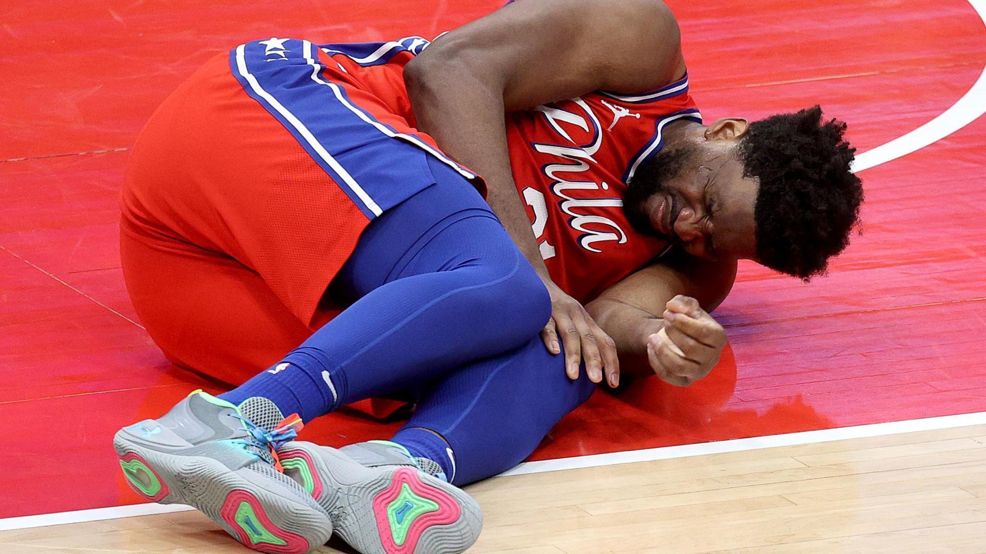 Philadelphia 76ers star center Joel Embiid to have MRI on hyperextended