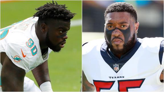 Dolphins deal with Texans: Shaq Lawson for Benardrick McKinney