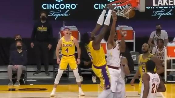 lakers lose to cavs