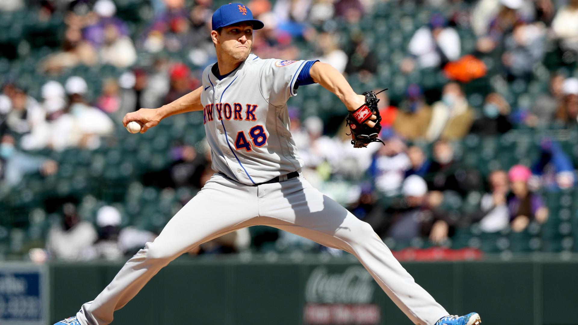 DeGrom strikes out 9 in row, 14 in all, Mets beat Rockies ABC7 New York